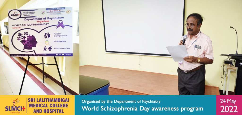 World Schizophrenia Day awareness program