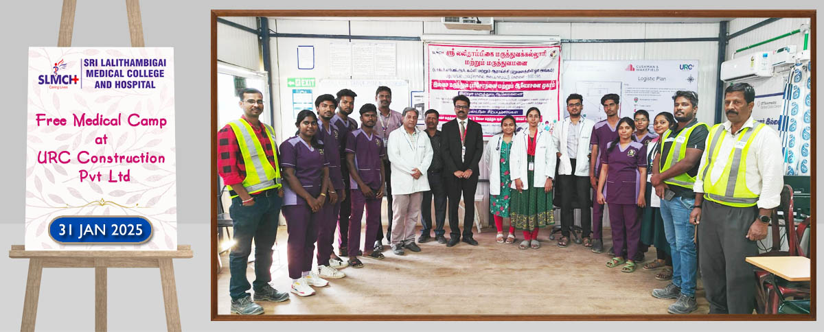 Free Medical Camp at URC Construction Pvt Ltd