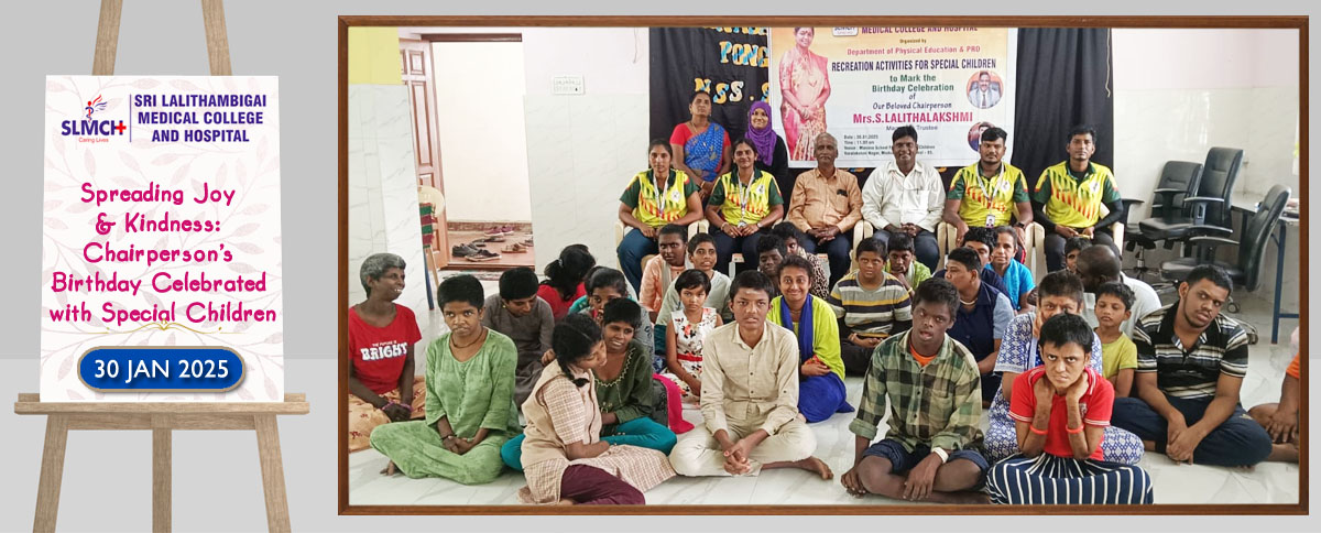 Spreading Joy & Kindness Chairperson’s Birthday Celebrated with Special Children