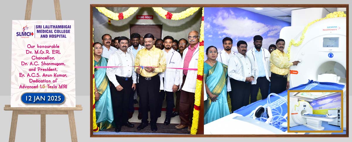 Dedication of Advanced 1.5 Tesla MRI