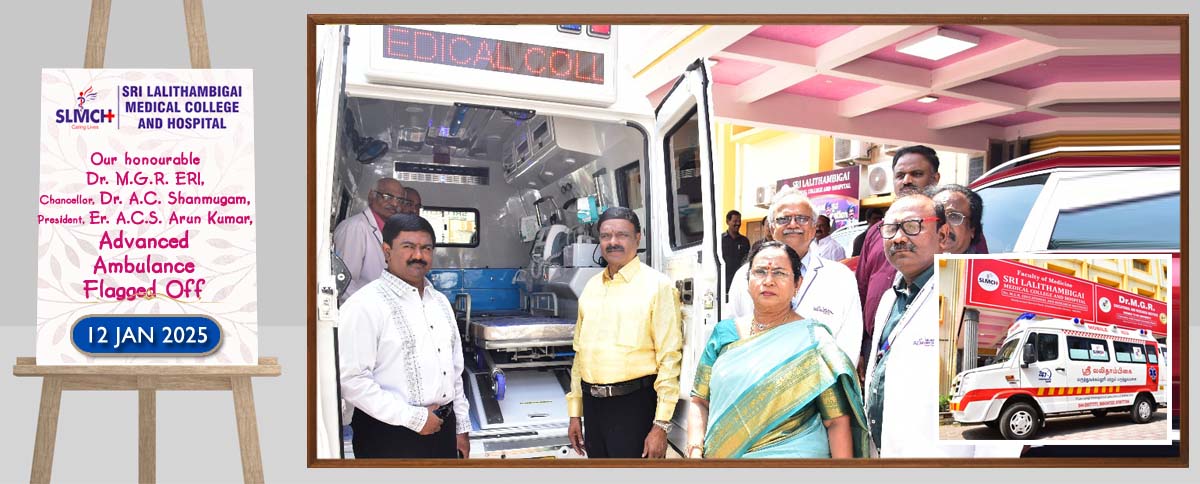 Advanced Ambulance Flagged Off