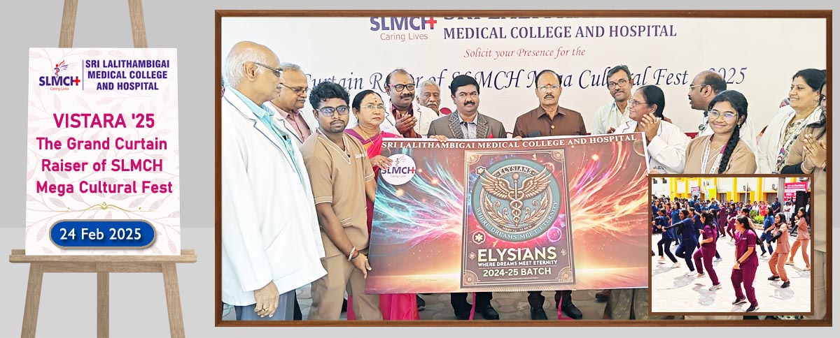 VISTARA'25 - The Grand Curtain Raiser of SLMCH Mega Cultural Fest
