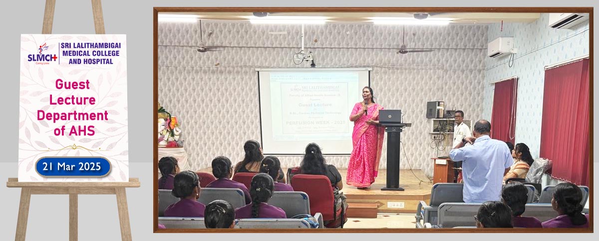 Guest Lecture Department of AHS
