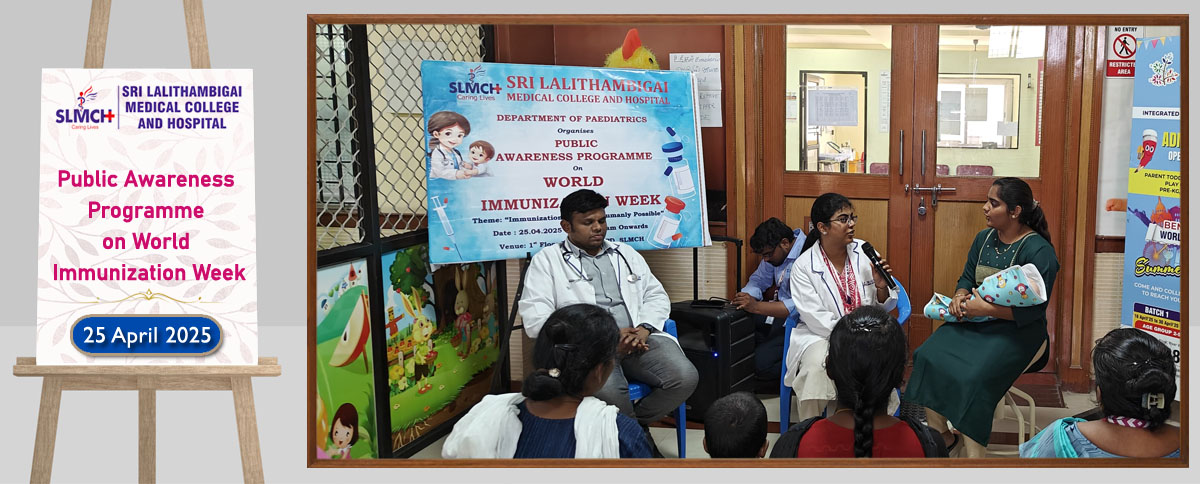 Public Awareness Programme on World Immunization Week