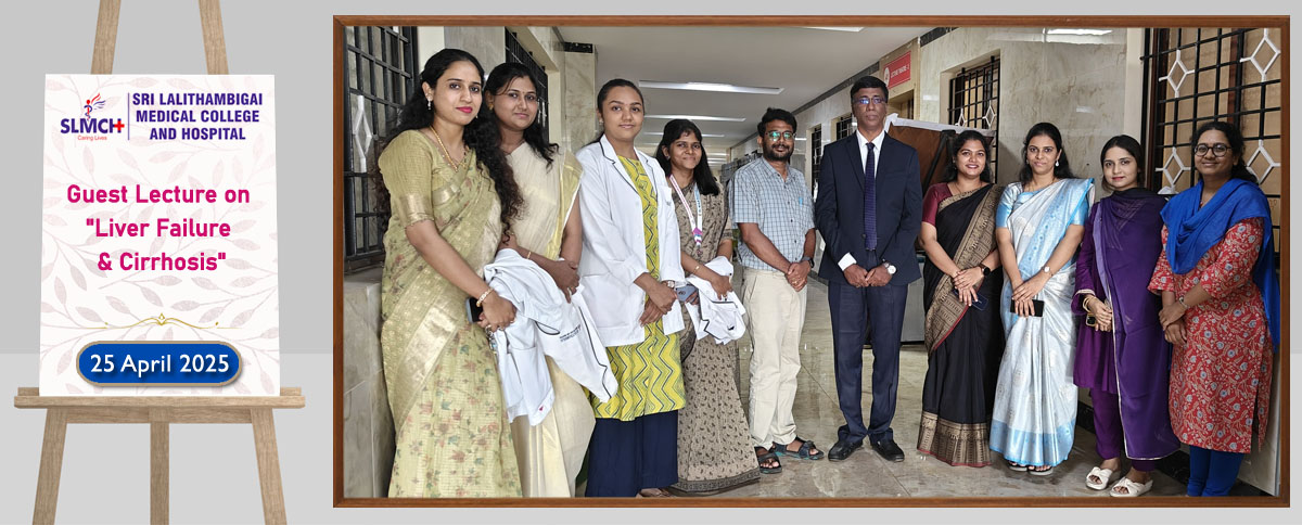 Guest Lecture on "Liver Failure & Cirrhosis"