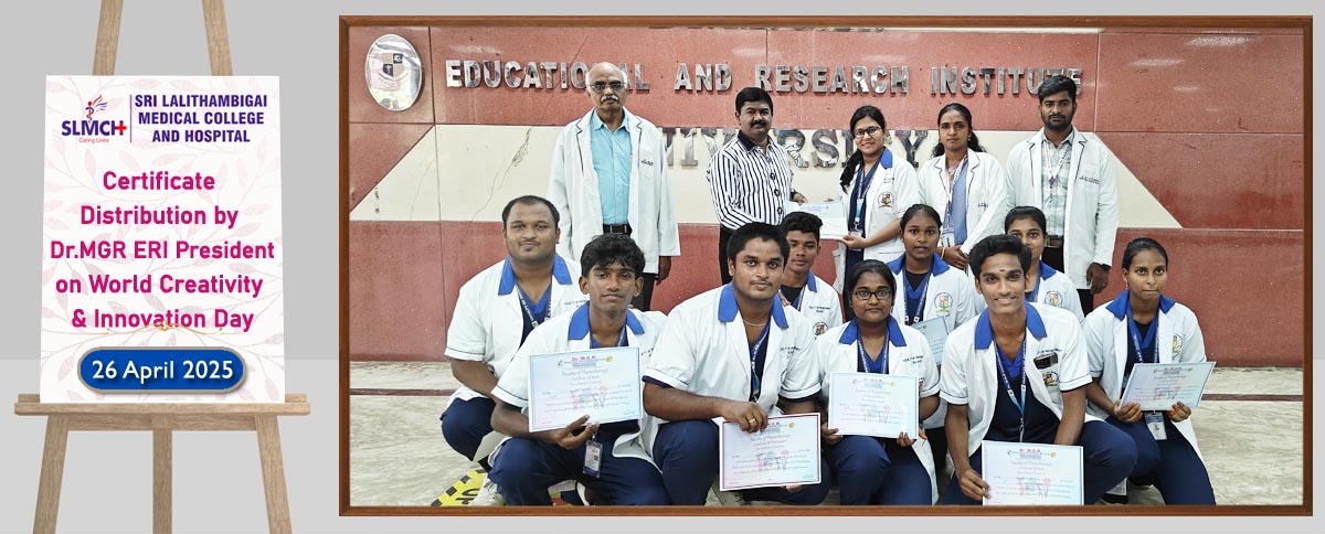 Certificate Distribution Ceremony - World Creativity & Innovation Day
