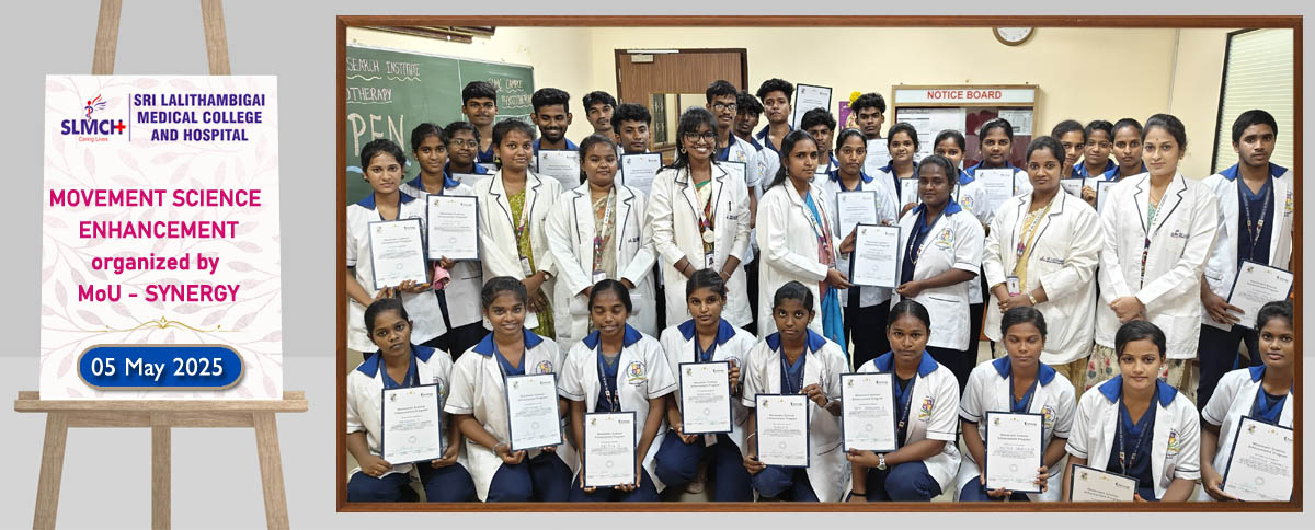 MOVEMENT SCIENCE  ENHANCEMENT organized by  MoU - SYNERGY
